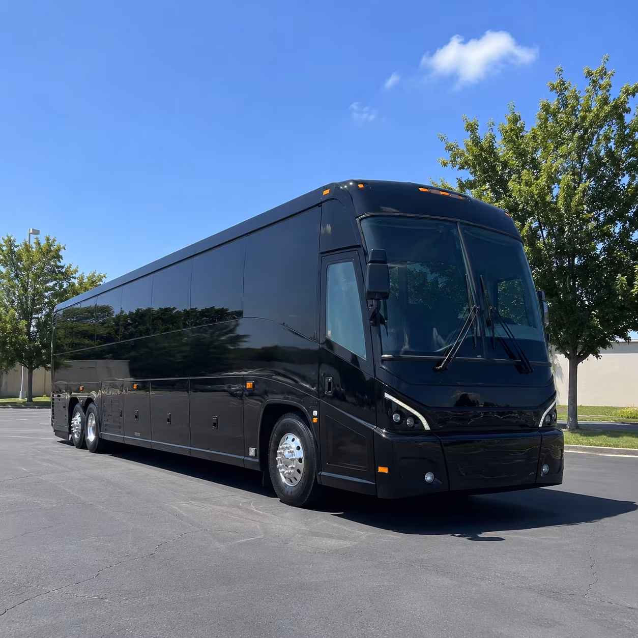league city show up to league city concerts in a charter bus