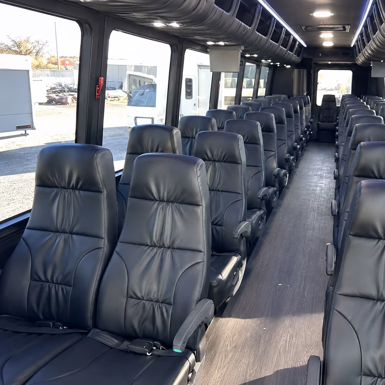 sugar land corporate event transportation onboard seating