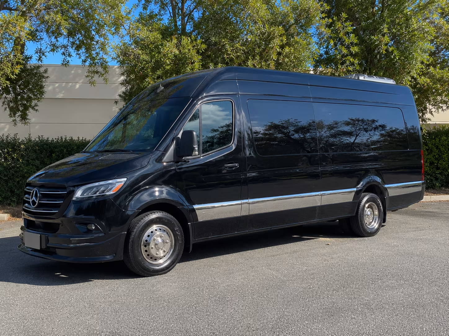 sugar land wedding transportation onboard seating